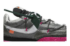 Nike Waffle Racer Off-White Black Fuchsia