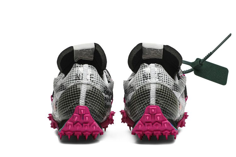 Nike Waffle Racer Off-White Black Fuchsia
