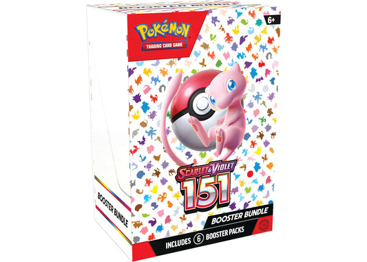 Pokémon Bundle de 6 Boosters EV3.5 Ecarlate et Violet 151 - POKE-PTS&V1-MULTI