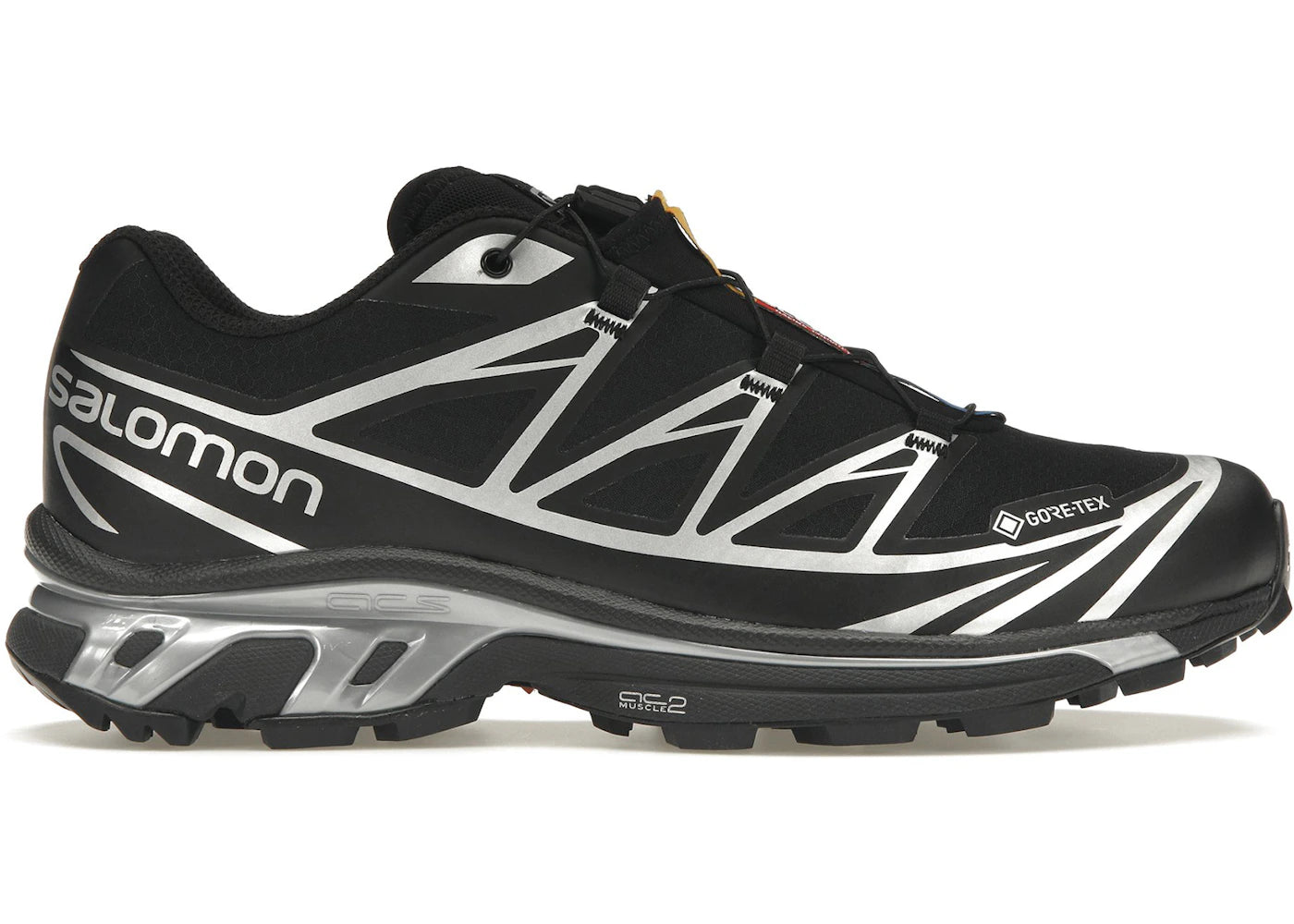 Salomon XT-6 Gore-Tex Black Silver - L47450600