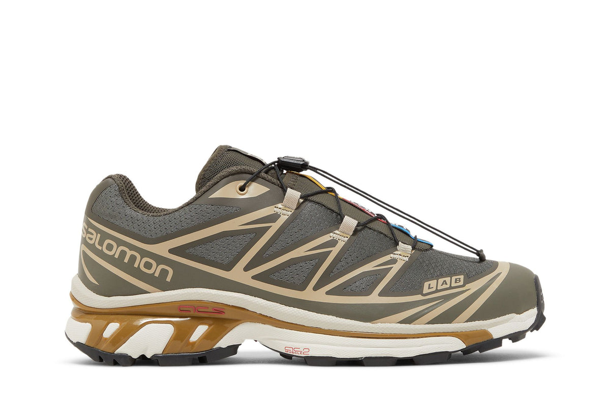 Salomon XT-6 Beluga Dull Gold