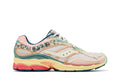 Saucony ProGrid Omni 9 Floral Beige Blue