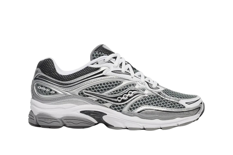 Saucony ProGrid Omni 9 Grey Silver Black