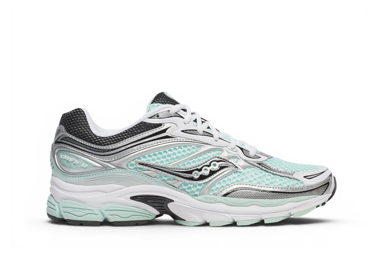 Saucony ProGrid Omni 9 Teal Metallic Silver