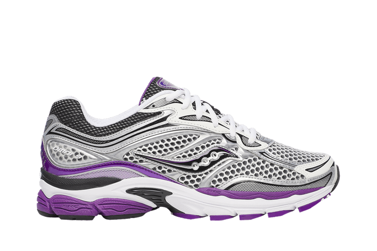 Saucony ProGrid Omni 9 White Black Silver Purple