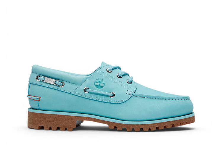 Timberland 3-Eye Classic Lug Boat Shoe Jacquemus Aqua Nubuck