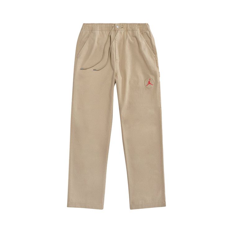 Travis Scott Cactus Jack x Jordan Canvas Pant Desert/Khaki/University Red