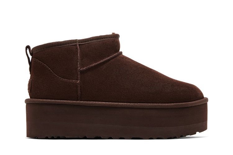 UGG Classic Ultra Mini Platform Burnt Cedar