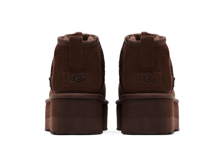 UGG Classic Ultra Mini Platform Burnt Cedar