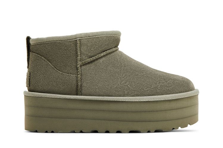 UGG Classic Ultra Mini Platform Moss Green