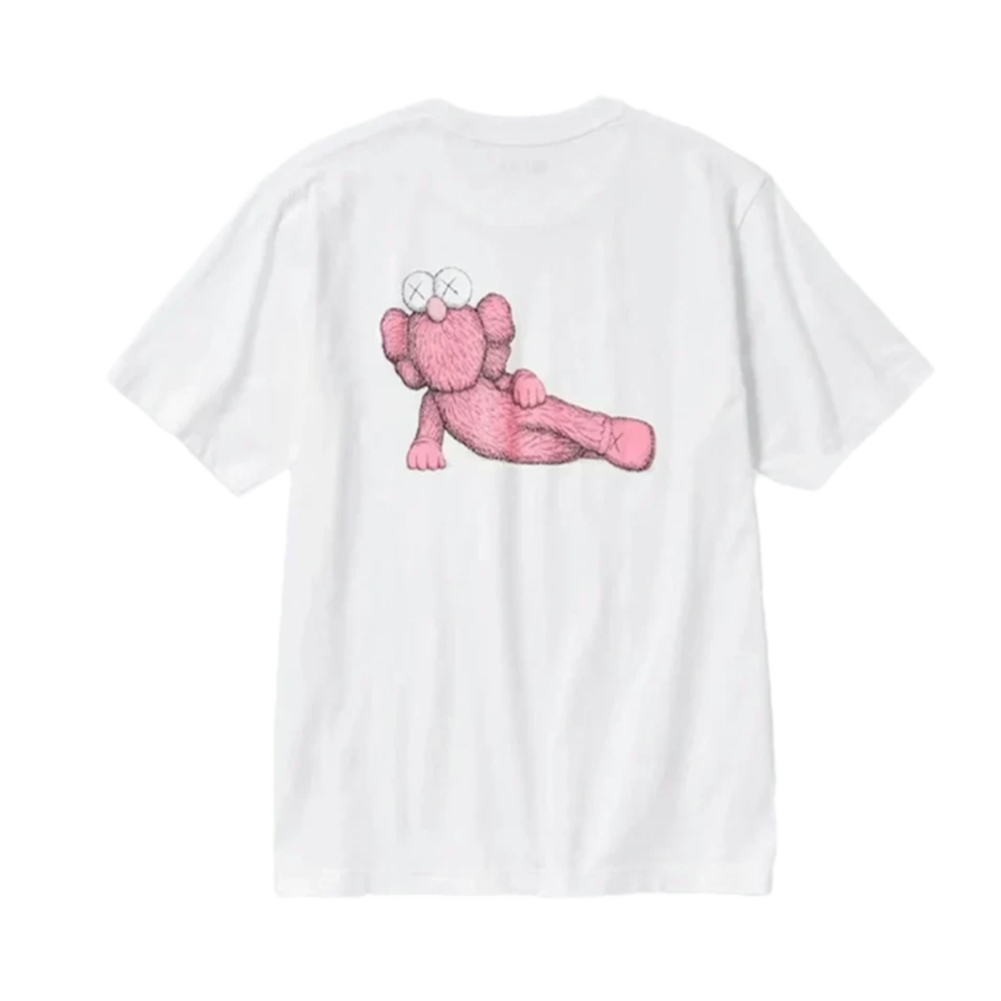 Uniqlo T-Shirt KAWS Pink Graphic