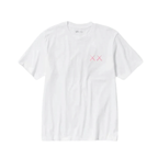Uniqlo T-Shirt KAWS Pink Graphic