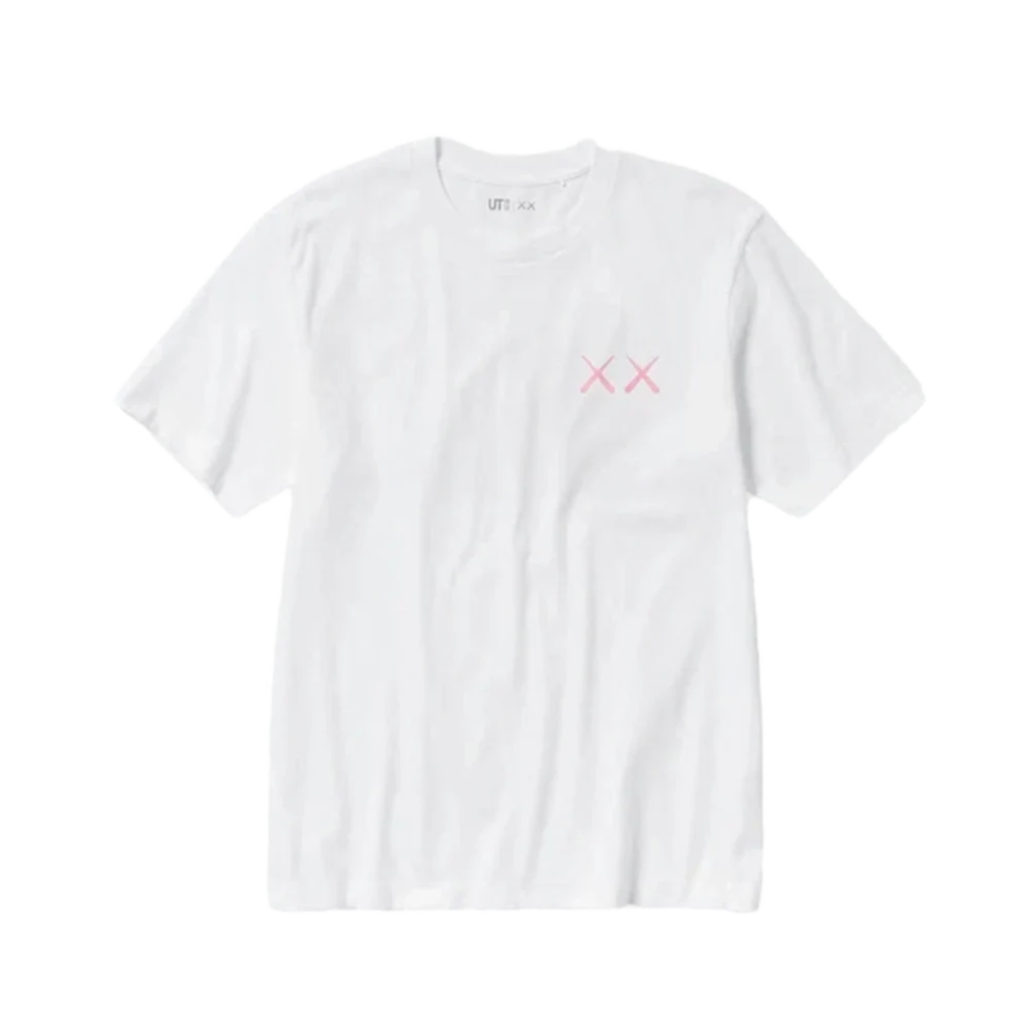 Uniqlo T-Shirt KAWS Pink Graphic