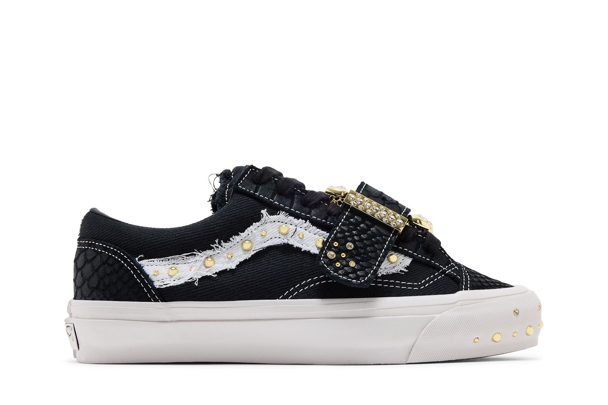 Vans Premium Old Skool 36 Metagirl Buckle Black White