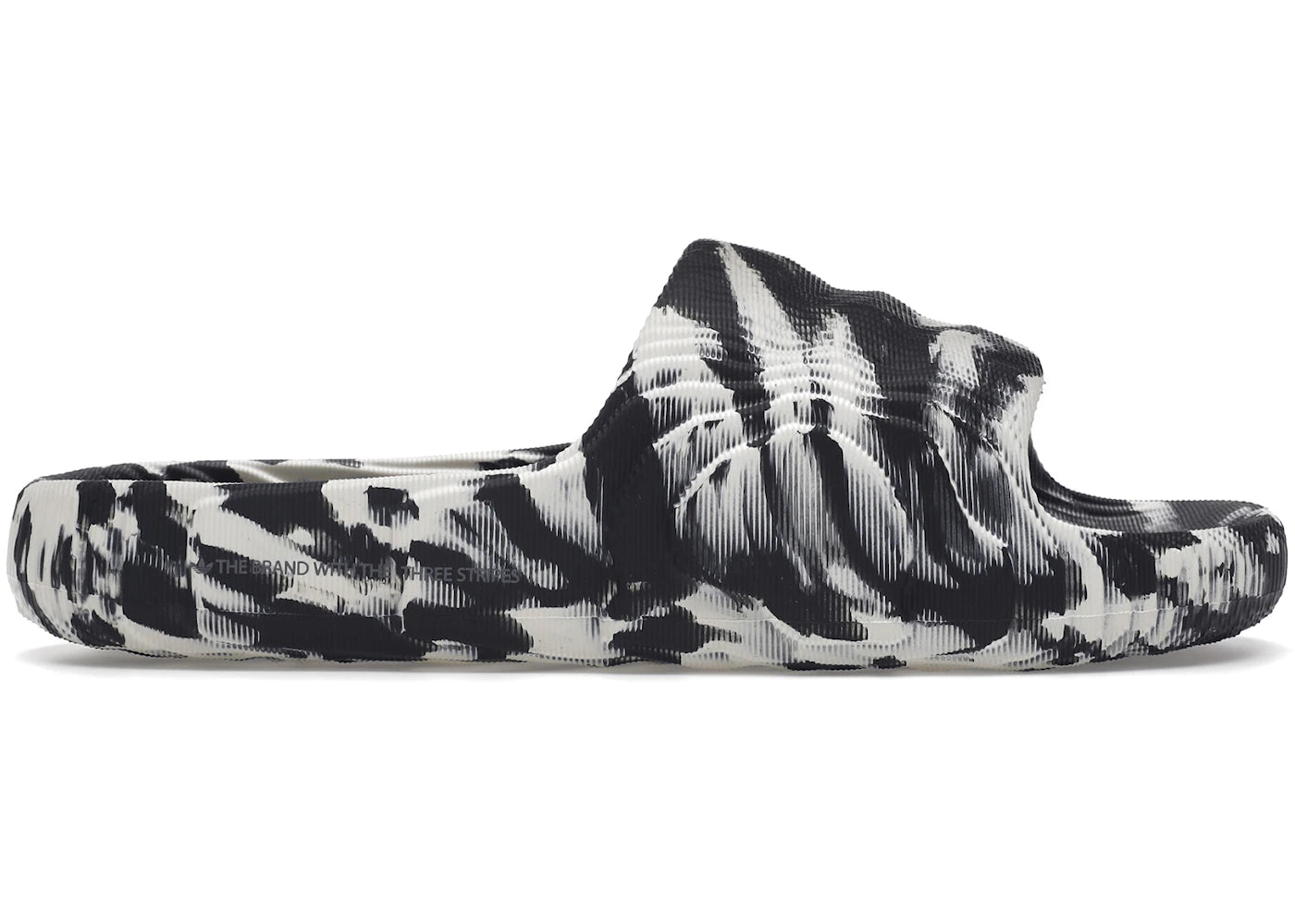 Adidas Adilette 22 Carbon Aluminium - GX6947