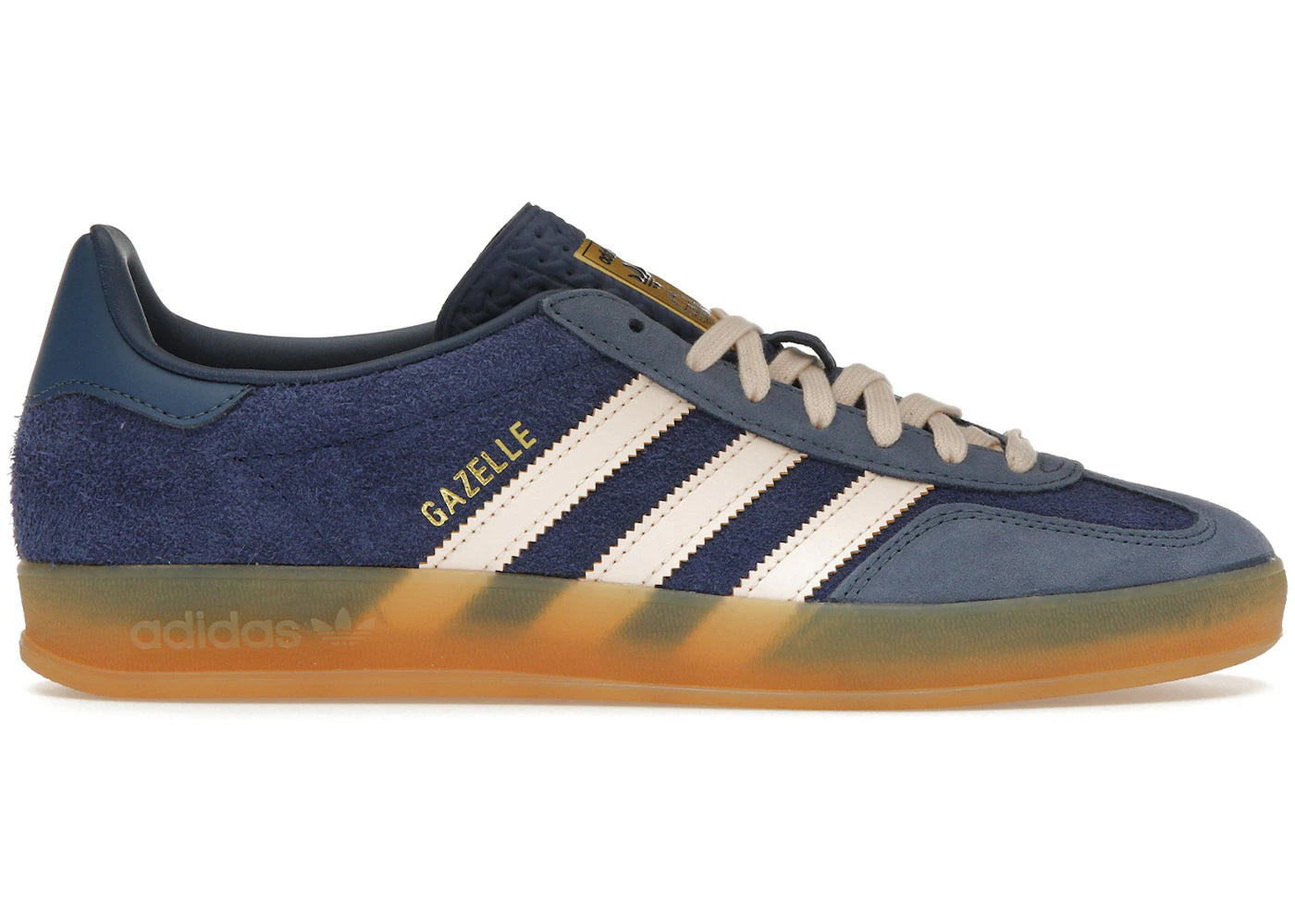 Adidas Gazelle Indoor Dark Blue Bliss Orange - JI0322