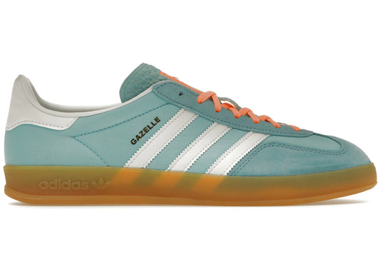 Adidas Gazelle Indoor Preloved Blue White Gum - HQ9017