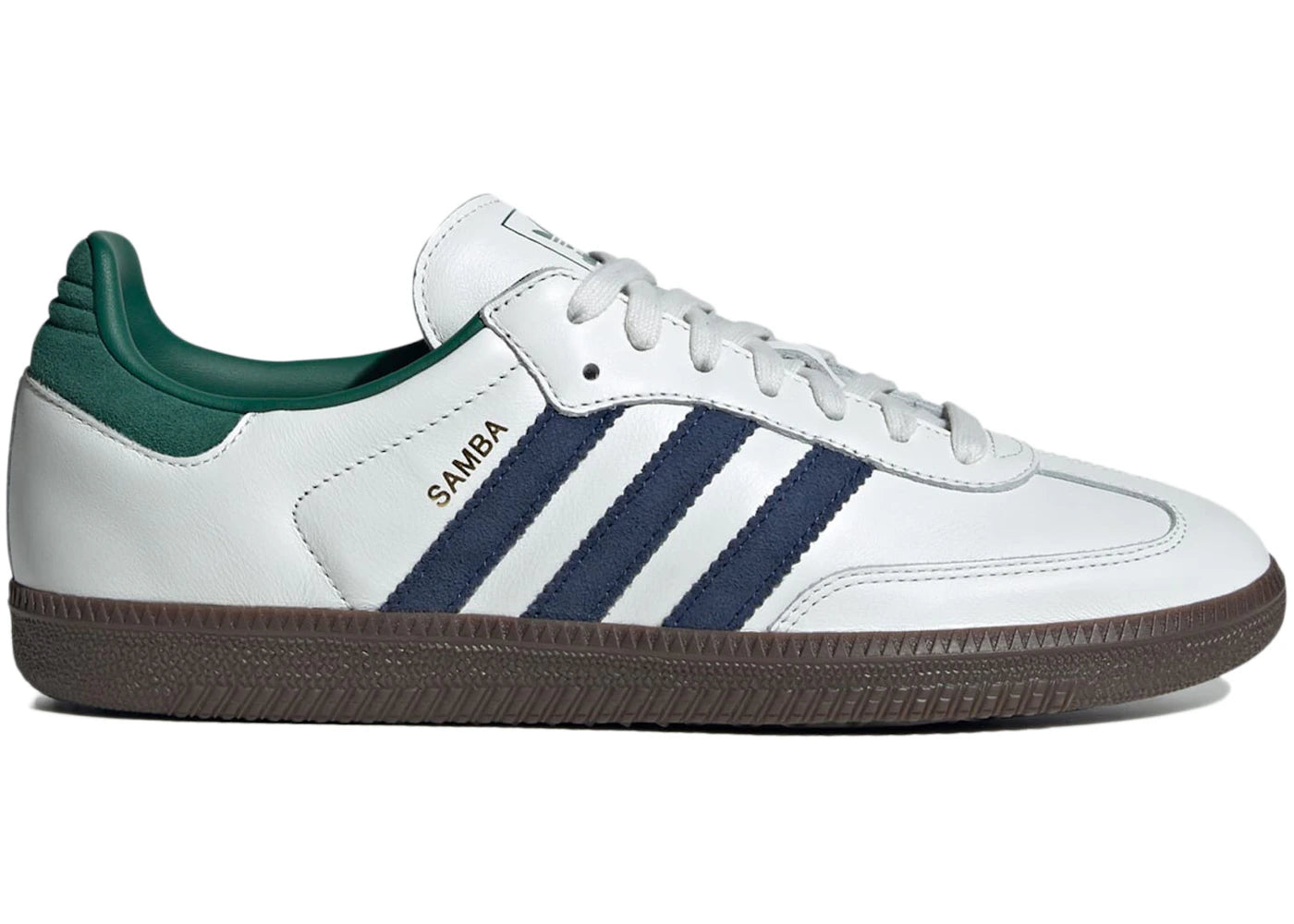 Adidas Samba OG Black White Collegiate Green - IH4882