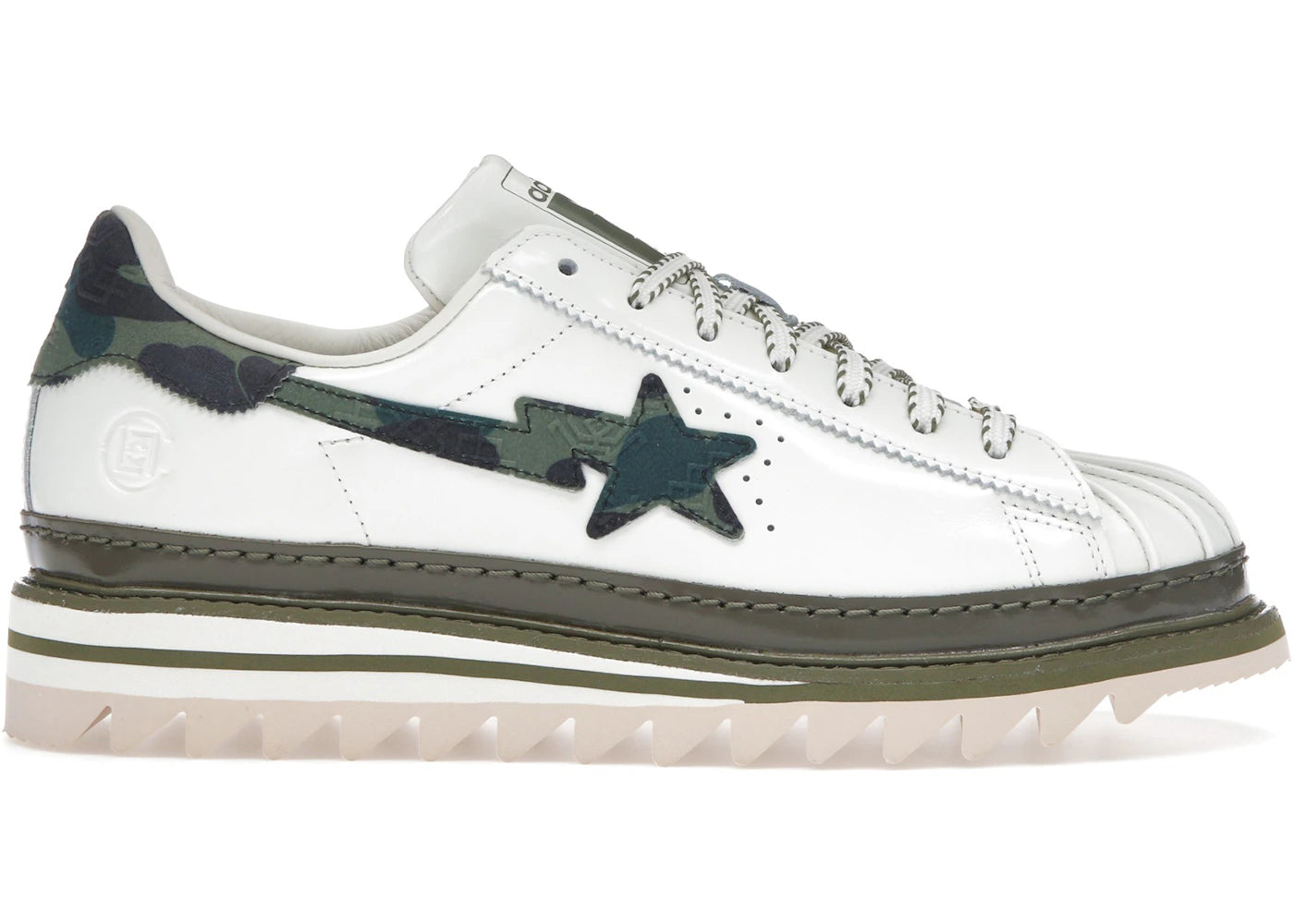 Superstar CLOT by Edison Chen x Bape Off White - KJ1473