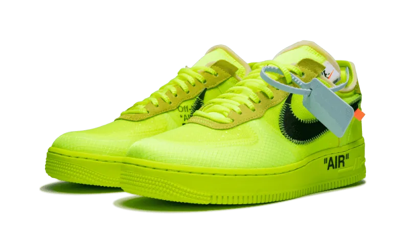 Nike Air Force 1 Low Off-White Volt - AO4606-700