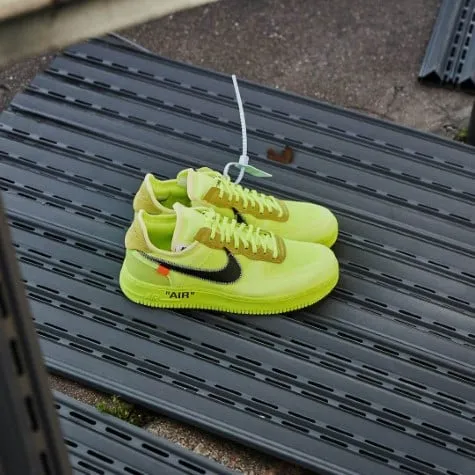 Nike Air Force 1 Low Off-White Volt - AO4606-700