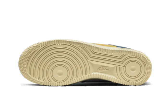 Nike Air Force 1 Low SP Undefeated 5 On It Blue Yellow Croc - DM8462-400