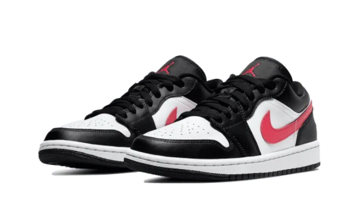 Air Jordan Air Jordan 1 Low Black Siren Red - DC0774-004