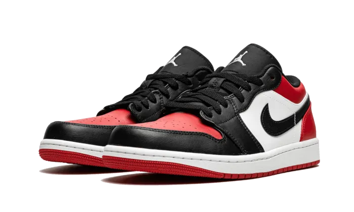 Air Jordan Air Jordan 1 Low Bred Toe (2021) - 553558-612 / 553560-612