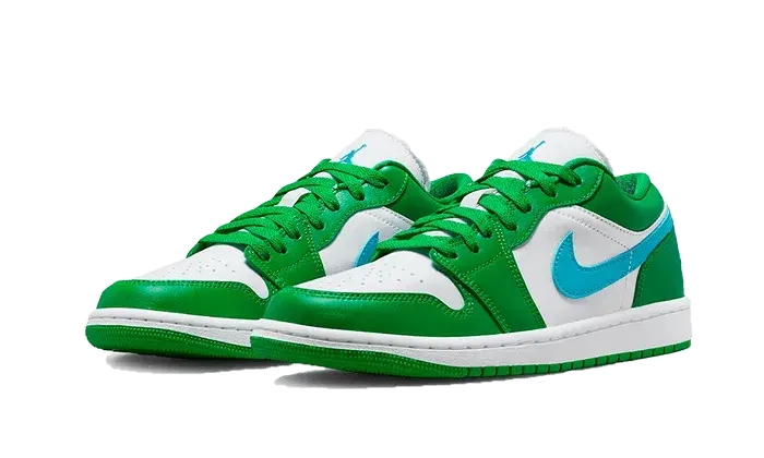 Air Jordan Air Jordan 1 Low Lucky Green Aquatone - DC0774-304
