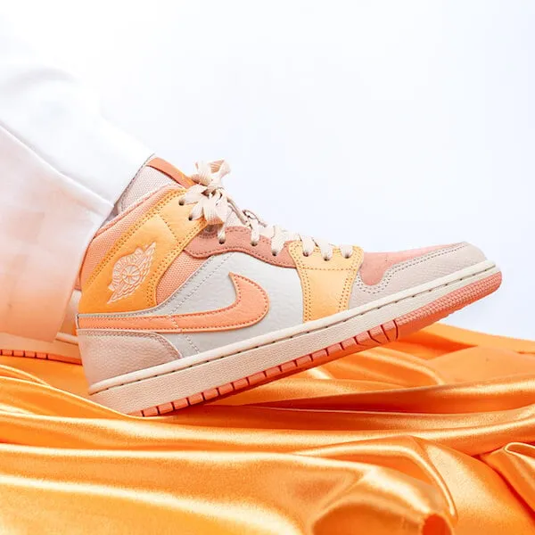 Air Jordan Air Jordan 1 Mid Apricot Orange - DH4270-800