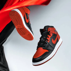 Air Jordan Air Jordan 1 Mid Banned (2020) - 554724-074 / 554725-074