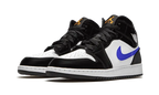 Air Jordan Air Jordan 1 Mid Black Racer Blue White - 554725-084