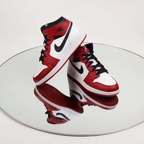 Air Jordan Air Jordan 1 Mid Chicago White - 554275-173 / 554725-173 / 554724-173