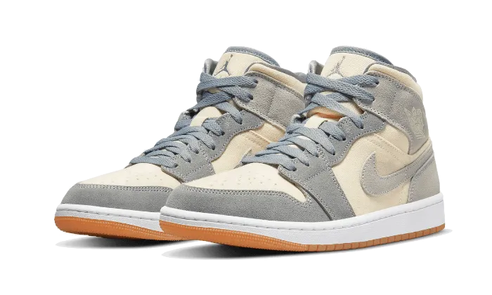 Air Jordan Air Jordan 1 Mid Coconut Milk Particle Grey - DN4281-100 / DN4346-100