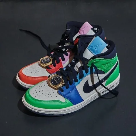 Air Jordan Air Jordan 1 Mid Fearless Melody Ehsani - CQ7629-100