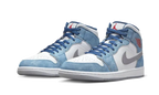 Air Jordan 1 Mid French Blue Fire Red Capet Shop