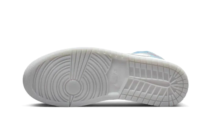 Air Jordan 1 Mid French Blue Fire Red Capet Shop