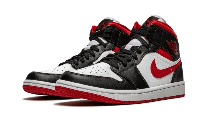 Air Jordan Air Jordan 1 Mid Gym Red Black White - 554724-122 / DJ4695-122