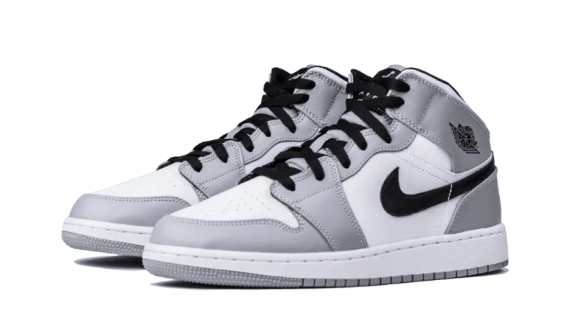 Air Jordan Air Jordan 1 Mid Light Smoke Grey - 554724-092 / 554725-092