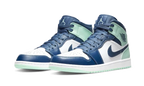 Air Jordan Air Jordan 1 Mid Mystic Navy Mint Foam - 554724-413 / 554725-413