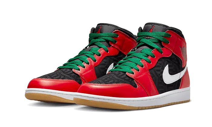 Air Jordan Air Jordan 1 Mid SE Christmas - DQ8417-006 / DQ8418-006