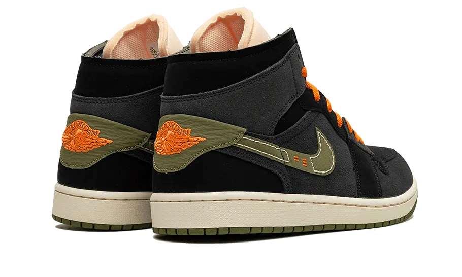 Air Jordan Air Jordan 1 Mid SE Craft Anthracite Light Olive - FD6817-003 / FD5847-003