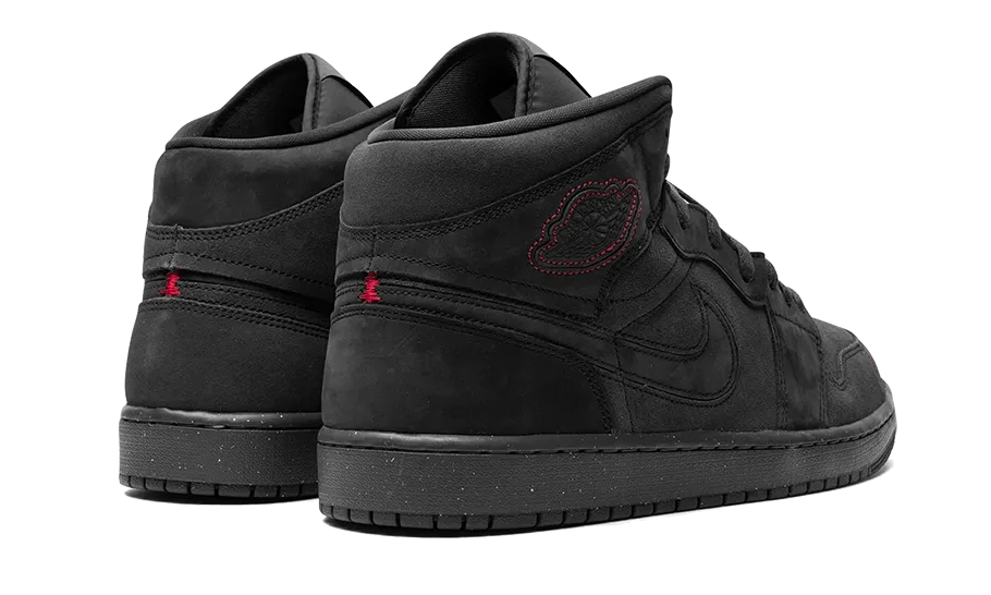 Air Jordan Air Jordan 1 Mid SE Craft Grey Red - FD8634-001