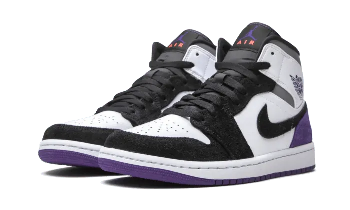 Air Jordan Air Jordan 1 Mid SE Varsity Purple - 852542-105 / BQ6931-105