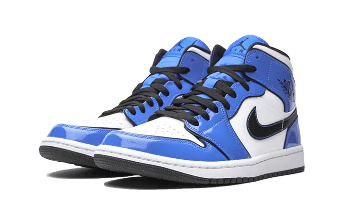 Air Jordan Air Jordan 1 Mid Signal Blue - DD6834-402 / BQ6931-402