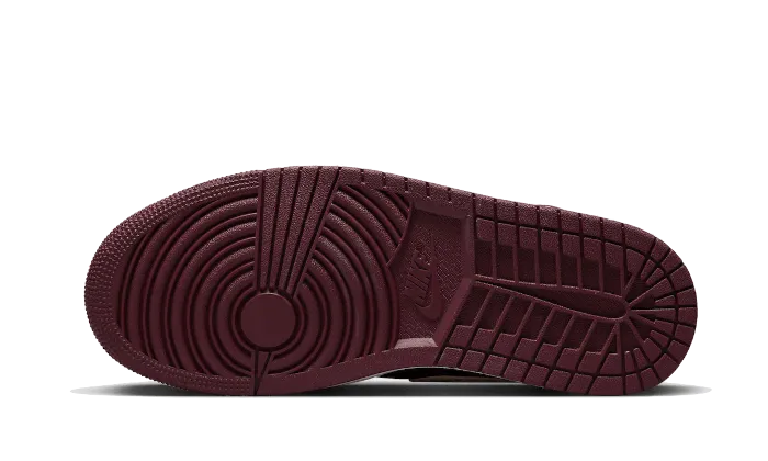 Air Jordan Air Jordan 1 Mid Split Beach Cherrywood Red - DR0501-200