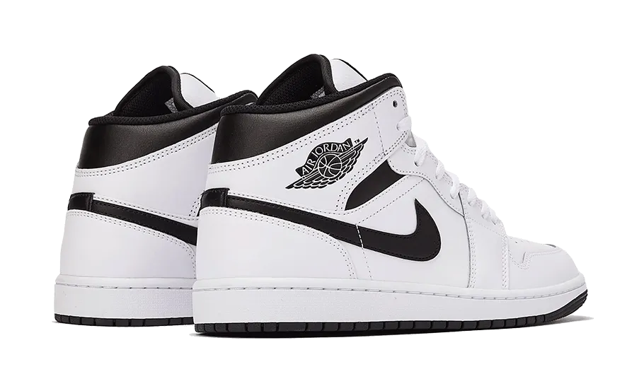 Air Jordan Air Jordan 1 Mid White Black - DQ8423-132 / DQ8426-132