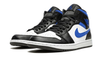 Air Jordan Air Jordan 1 Mid White Black Royal - 554725-140 / 554724-140
