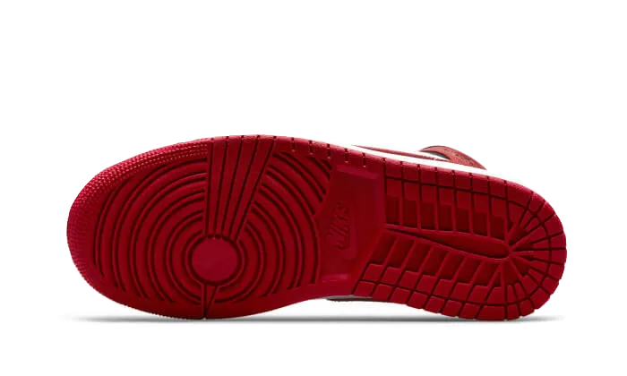 Air Jordan Air Jordan 1 Mid White Bred Toe - BQ6472-079
