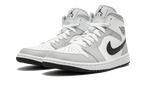 Air Jordan Air Jordan 1 Mid White Light Smoke Grey - BQ6472-015